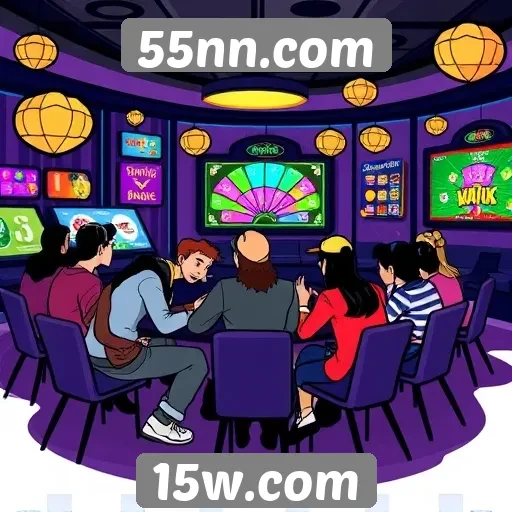 Estudo sobre a comunidade de jogadores do 55nn.com